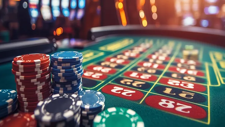 A thoughtful player considering their strategy at a 365ph live casino table, emphasizing bankroll management